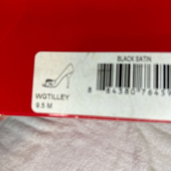 Guess black satin size 9.5 - Picture 6 of 9